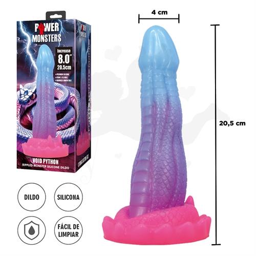 Dildo Monster con sopapa de silicona